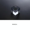 3 PCS Cube 4x4x4cm Transparent Acrylic Geometric Photo Props Photography Background Plate Ornaments