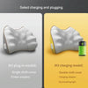 Waist And Back Massager Lumbar Vertebra Car Neck Massage Pillow, Specification: Charging Model Yellow