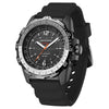 NORTH EDGE EVOQUE2 Outdoor Waterproof Solar Charging Sports Watch(Black)