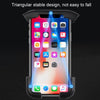 Bicycle Phone Holder 360 Degree Rotation Locking Cell Phone Clip(Black)