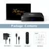 X96 Max+ Ultra 4GB+32GB Amlogic S905X4 8K Smart TV BOX Android 11.0 Media Player, Plug Type:US Plug
