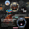 PG666 1.39 inch TFT Screen Bluetooth Call Smart Watch, Support Heart Rate / Blood Pressure Monitoring(Black Blue)