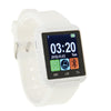 U80 Bluetooth Health Smart Watch 1.5 inch LCD Screen for Android Mobile Phone, Support Phone Call / Music / Pedometer / Sleep Monitor / Anti-lost(White)