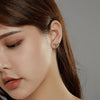 S925 Sterling Silver Bowknot Gift Women Earrings