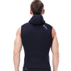 Slinx Hood Keep Warm Surf Diving Vest With Headgear, Size: L(Black)