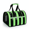 Small Green Breathable Pet Carrier Bag - Foldable & Portable