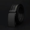 COWATHER CZ032 Men Two-Layer Leather Casual Business All-Match Automatic Buckle Belt, Length: 130cm(Black)