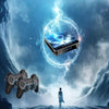 W8PRO 64G Dual System HD Wireless Joystick Retro Gaming Console With 36000+ Games AU Plug