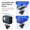For GoPro HERO13 Black AMagisn Silicone Case Protective Cover(Light Gray)