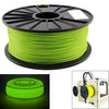 ABS 3.0 mm Luminous 3D Printer Filaments, about 135m(Green)