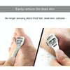 8 in 1 Dead Hard Skin Callus Remover Scraper Pedicure Rasp Tools Portable Cuticle Pusher Nail Foot Care Tool