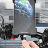 Shockproof Motorcycle Mobile Phone Holder Outdoor Bike Navigation Holder, Model: Handlebars