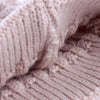 2 in 1 Autumn and Winter Parent-child Hat Set Warm Twist Texture Knit Hat with Wool Ball, Size:Parent-child(Black)