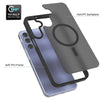 For Samsung Galaxy A16 5G / 4G Skin Feel TPU Hybrid PC MagSafe Phone Case(Black)