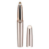 Push Button Electric Eyebrow Trimmer Automatic Hair Removal Device(Rose Gold)