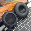 2pcs For JBL Synchros S400BT Headphones Imitation Leather + Memory Foam Soft Earphone Protective Cover Earmuffs(Black)