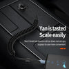 Type-C to 8 Pin Elbow Spring Charging Data Cable, Length: 1.5m(Black)