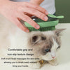 Pet Shower Brush with Gel Reservoir, Thick, Blue
