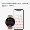 Wearkey DT4+ 1.36 Inch HD Screen Smart Call watch with NFC Function, Color: Silver Silicone