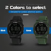 SYNOKE 9002 Men Outdoor Waterproof Sports Watch Multifunctional Luminous Digital Watch(Army Green)