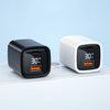 CYKE K02 30W PD+QC3.0 Mobile Phone Digital Display Fast Charger, Plug: US(Black)