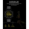 EX18 Smart Sports Watch FSTN Full View Screen Luminous Dial High Tensile TPU Strap, Support Steps Counting / Burned Calory / Calendar Date / Bluetooth 4.0 / Incoming Call Reminder / Low Battery Reminder(Black)