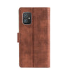 For Asus ZenFone 8 ZS590KS Skin Feel Crocodile Texture Magnetic Clasp PU Leather Phone Case(Brown)