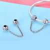 S925 Sterling Silver Little Cute Personality All-match Safety Chain