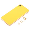 iPhone XR Yellow Back Cover Replacement with Camera Lens & SIM Tray