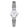BS Bee Sister 22mm Retro Female Wrist Watch with Stainless Steel Mesh Butterfly Design Strap(Classic Silver)