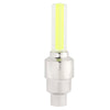 2 PCS Fireflies Series Motion Activated LED Wheel Lights for Bikes and Cars(Yellow)