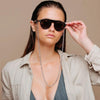 Rock Style Stainless Steel Glasses Chain Earphone Anti-lost Chain Multi-purpose Wear Chain