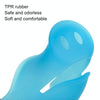 Large Blue Dog Muzzle, Anti-Bark, Bite, TPR Rubber