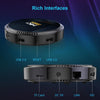HK1RBOX H8-H618 Android 12.0 Allwinner H618 Quad Core Smart TV Box, Memory:4GB+64GB(AU Plug)