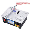 S3  96W Liftable Table Mini Table Saw Aluminum Cutting Machine,Spec: Black Standard(EU Plug)