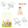 Baby Products Full Silicone Round Head Thumb Transparent Pacifier(Round Head)