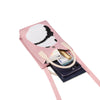 Panda Knitted Mini Crossbody Phone Bag For 6.9 inch and Below Phones(Pink)