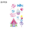 20 PCS Waterproof Sweatproof Cartoon Child Tattoo Stickers(EC-013)