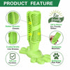 Dog Toothbrush Chew Toy, Green, Large - Cleans Teeth & Gums
