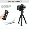 PULUZ  Pocket Mini Microspur Photos Magnesium Alloy Tripod Mount with 360 Degree Ball Head  for DSLR &  Digital Camera, Adjustable Height: 24.5-57cm, Load Max: 3kg