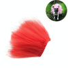 Red Mesh Dog Dress Skirt, Size L (45cm Waist) - Summer Puppy Clothes