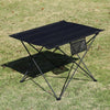 Portable Folding Table Desk Camping Outdoor Picnic Aluminum Ultralight Folding Table