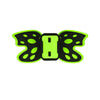 Butterfly Helmet Mount Adapter for GoPro, Insta360, DJI and Other Action Cameras(Fluorescent Green)