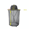 Summer Outdoor Sports Anti-mosquito Net Sun Hat Fisherman Hat, Size:L(Light Gray)
