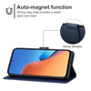 For Xiaomi Redmi 12 Leather Phone Case(Blue)