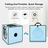 FUNADD Pet Drying Box, Portable & Foldable, Blue, For Pets Up To 5kg