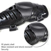 SULAITE Motocross Outdoor Sports Protective Gear Riding Windproof And Anti-Fall Activity Leggings Protector(Black)