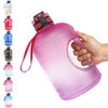 TT-T585 1 Gallon / 3.78L Sports Kettle Large Capacity Gradient Color Plastic Space Bottle, Colour: Pink