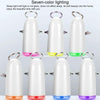 TSHM0 Mini Angel Atomizing Humidifier with Colorful Night Lights, Water Tank Capacity: 230mL (Silver)