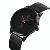 Skmei 9208 Men Quartz Watch Casual Simple Business Sports Watch for Men(Red)